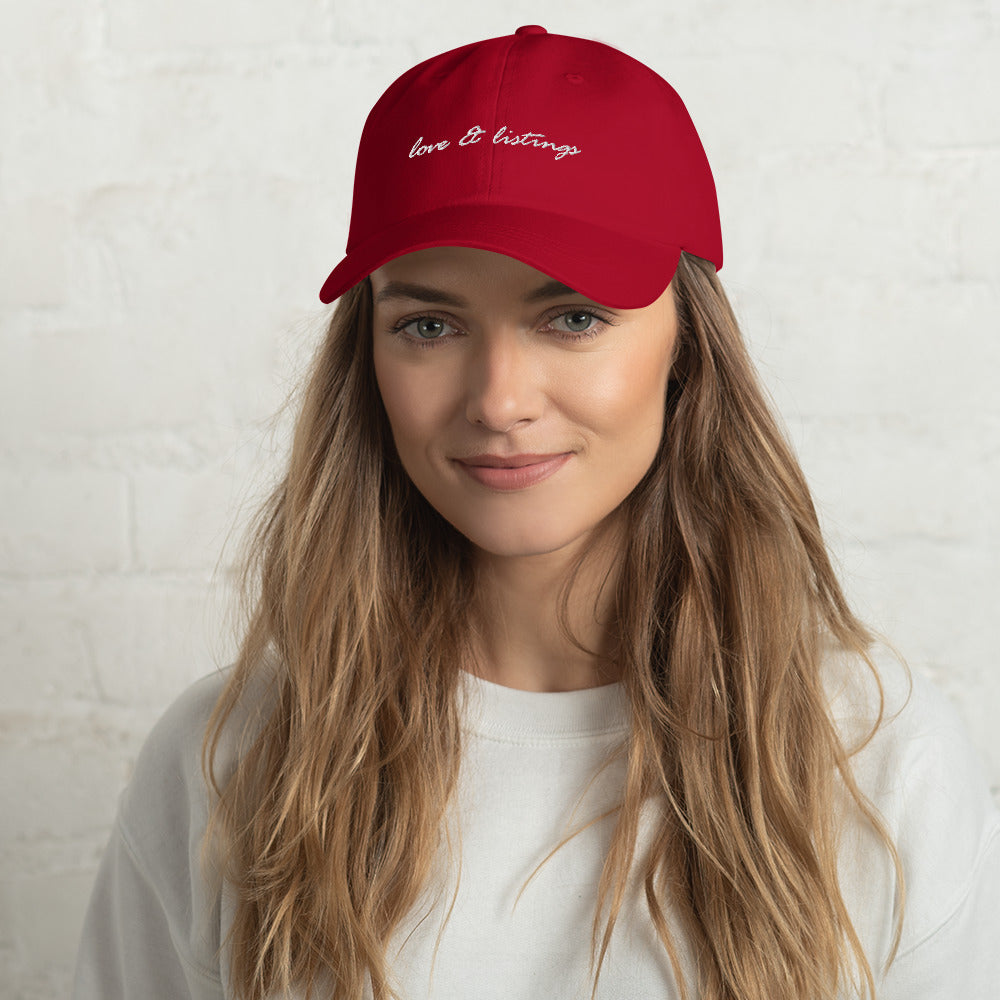 Love & Listings Real Estate Hat
