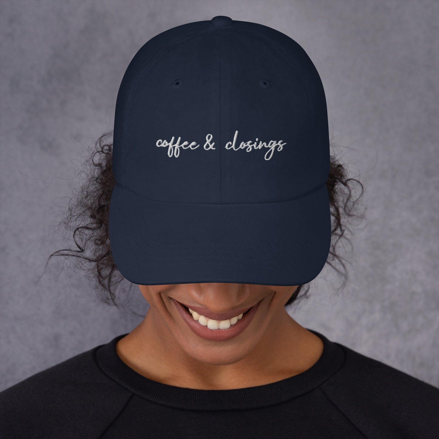 Coffee & Closings Real Estate Hat