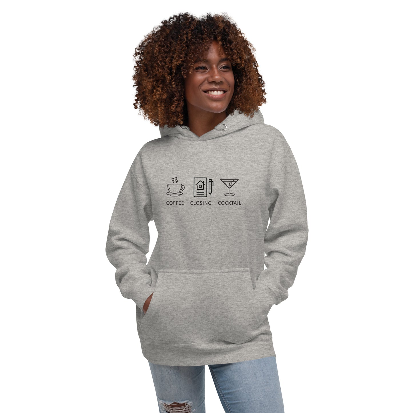 Real Estate Coffee Unisex Hoodie