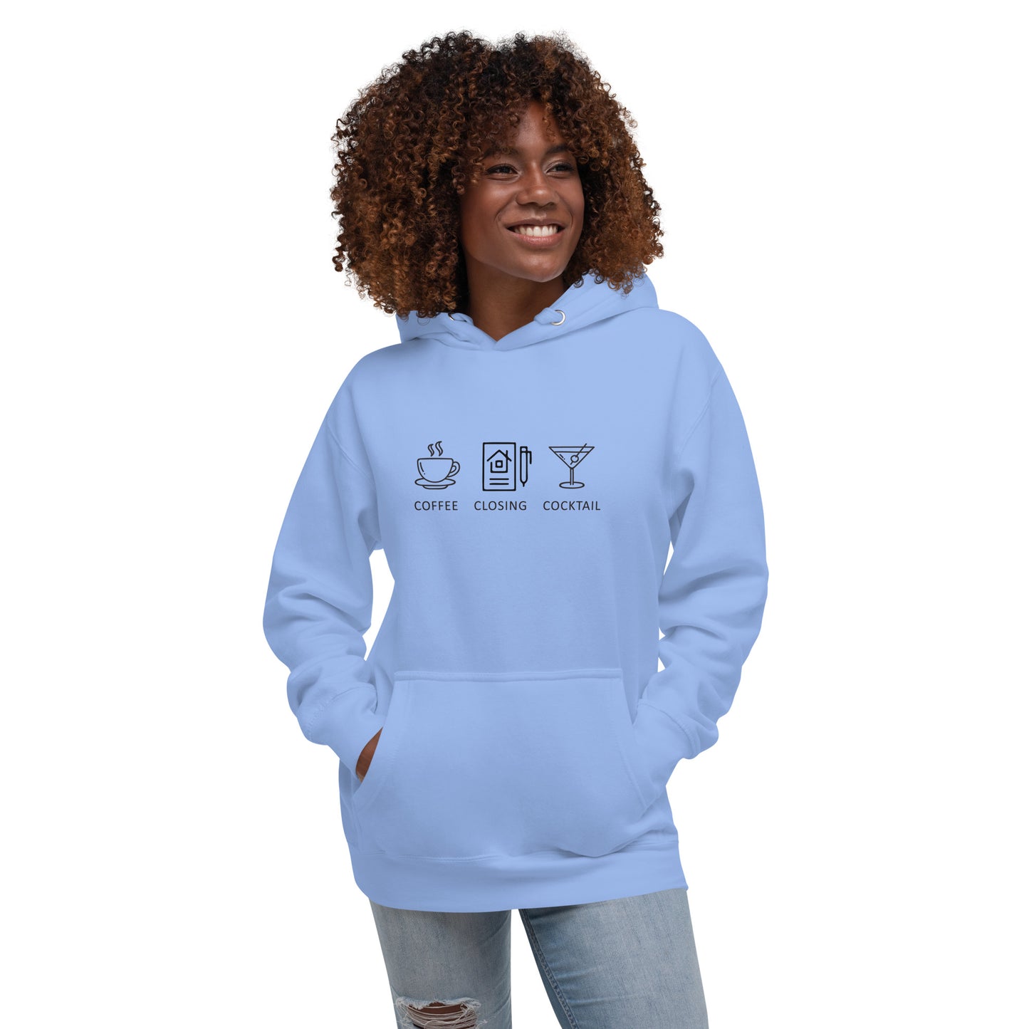 Real Estate Coffee Unisex Hoodie