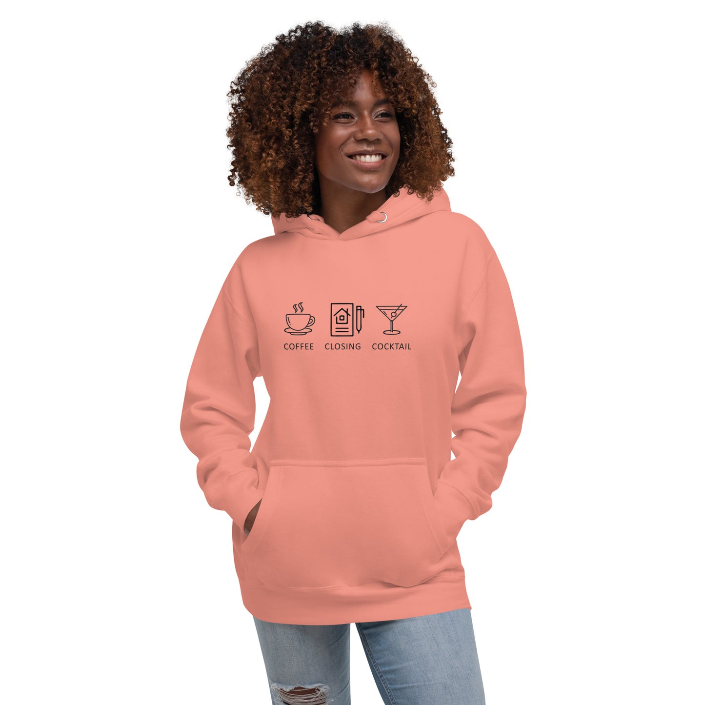 Real Estate Coffee Unisex Hoodie
