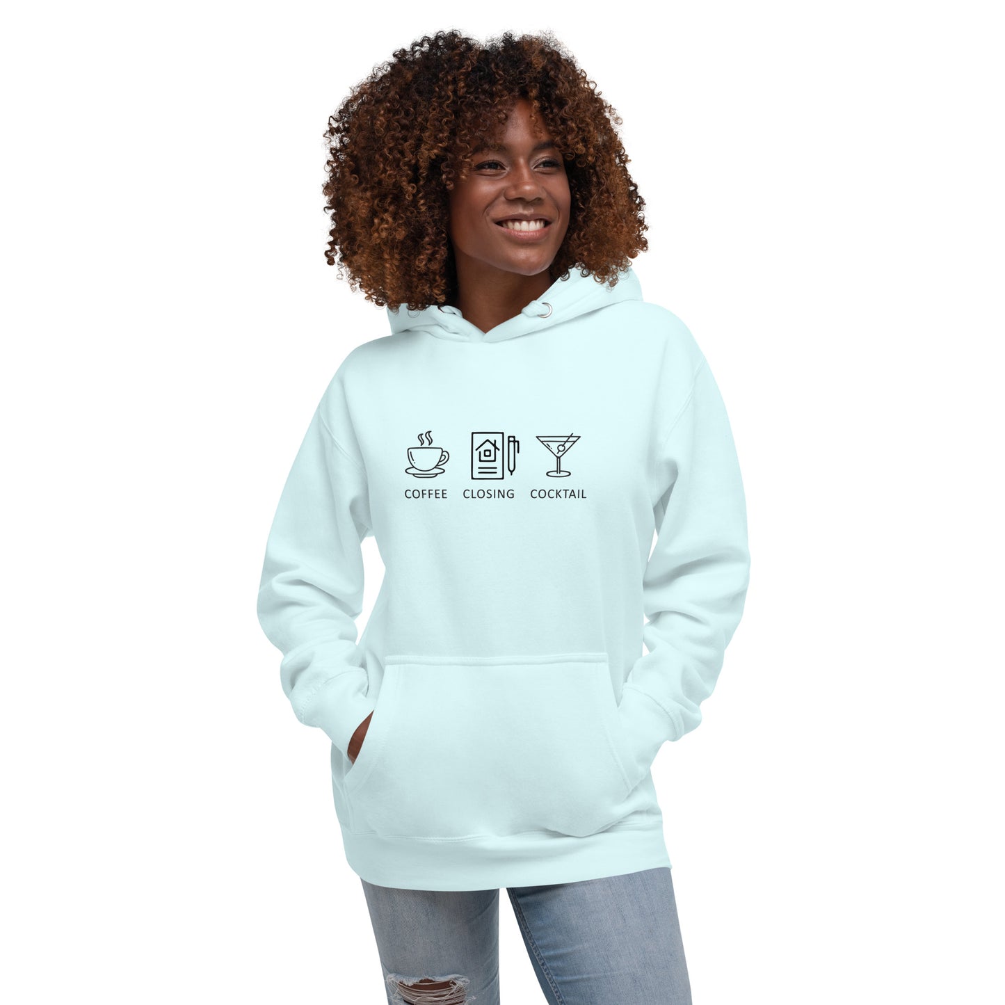 Real Estate Coffee Unisex Hoodie
