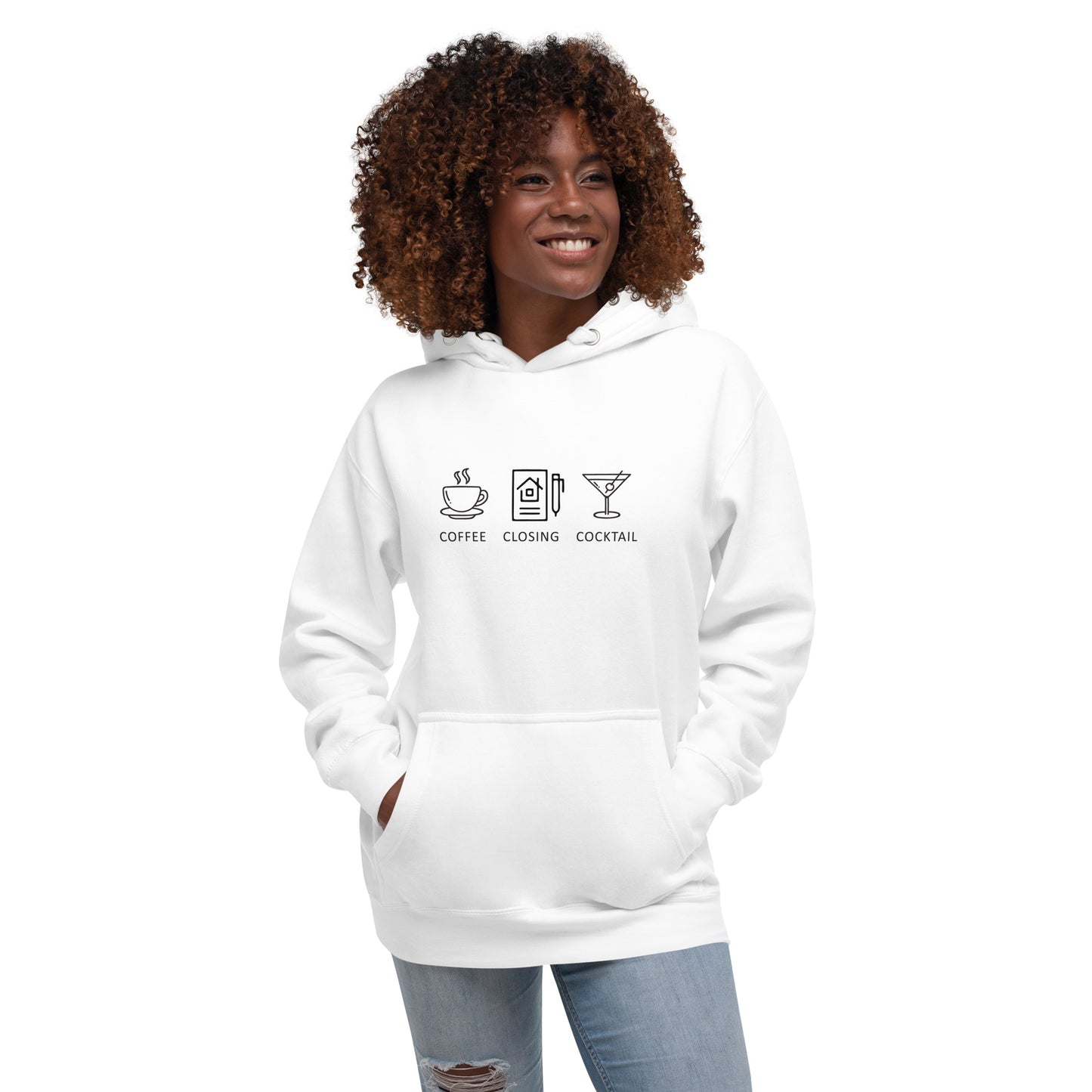 Real Estate Coffee Unisex Hoodie