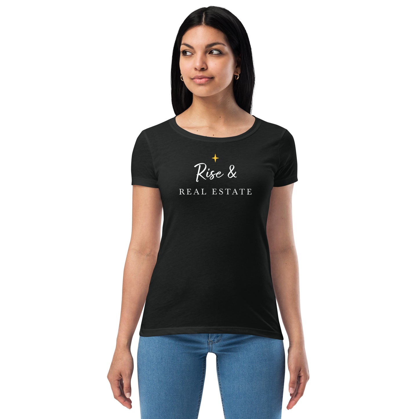 Women’s Real Estate fitted t-shirt