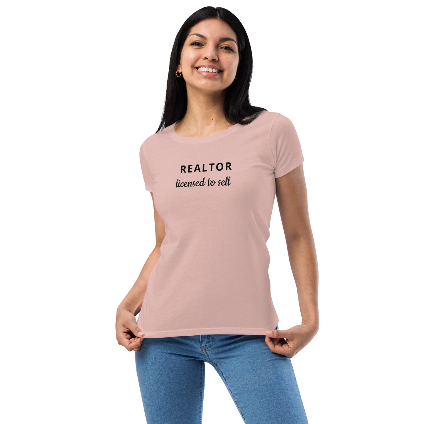 Women’s Realtor fitted t-shirt