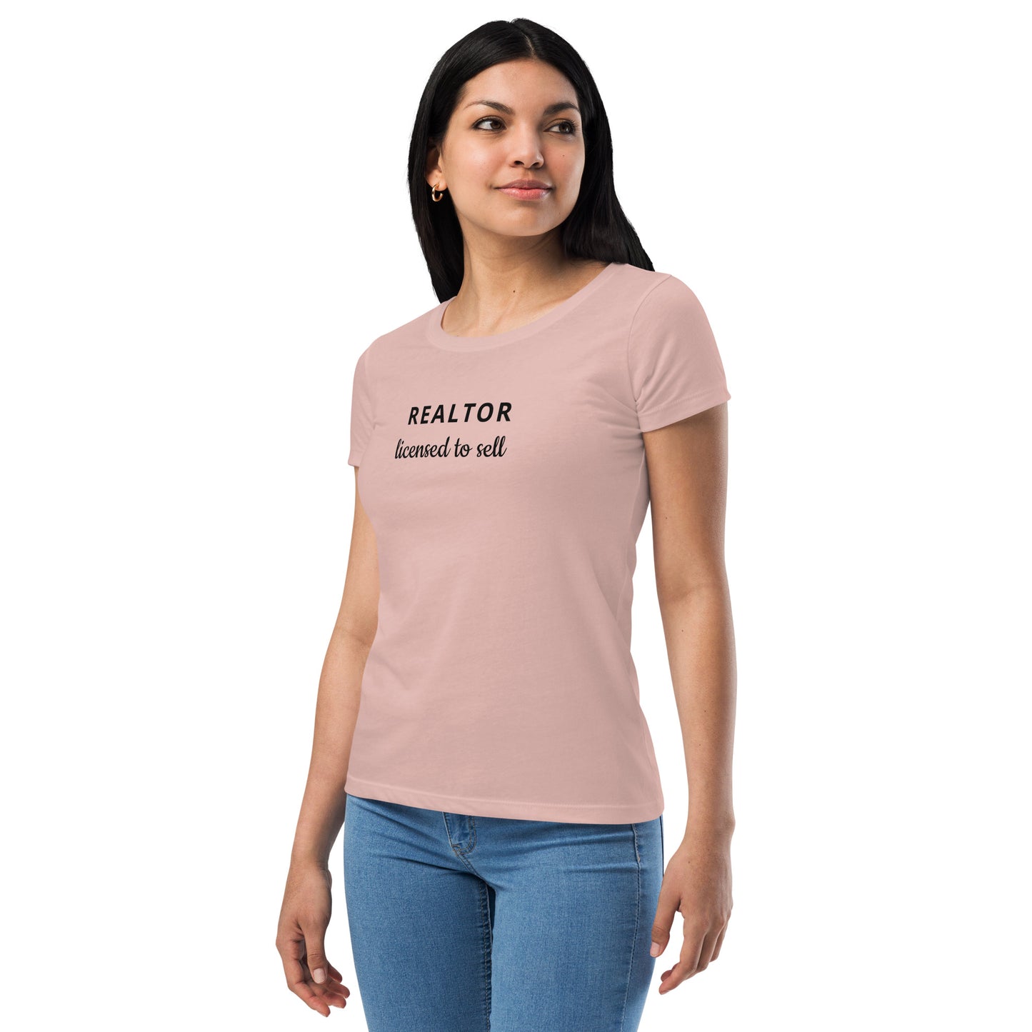 Women’s Realtor fitted t-shirt