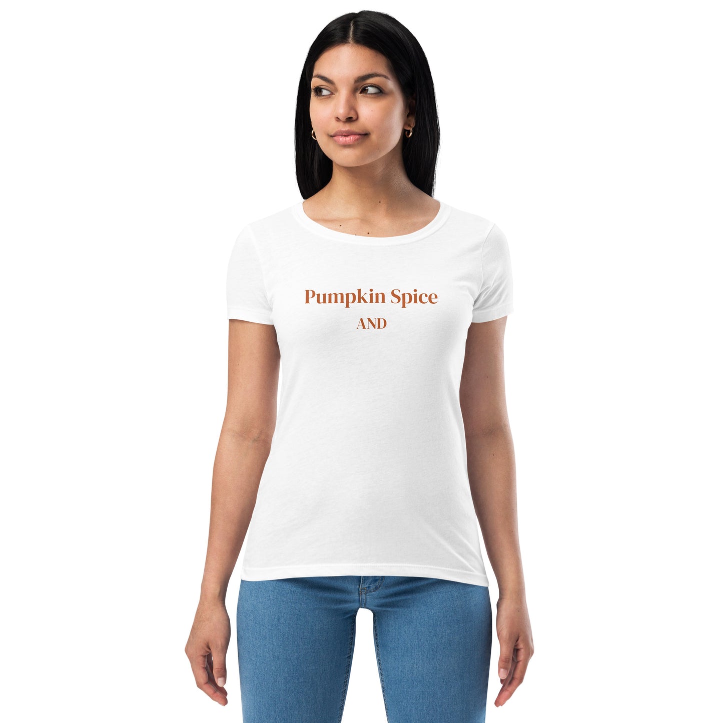 Pumpkin Spice Real Estate Women’s fitted t-shirt