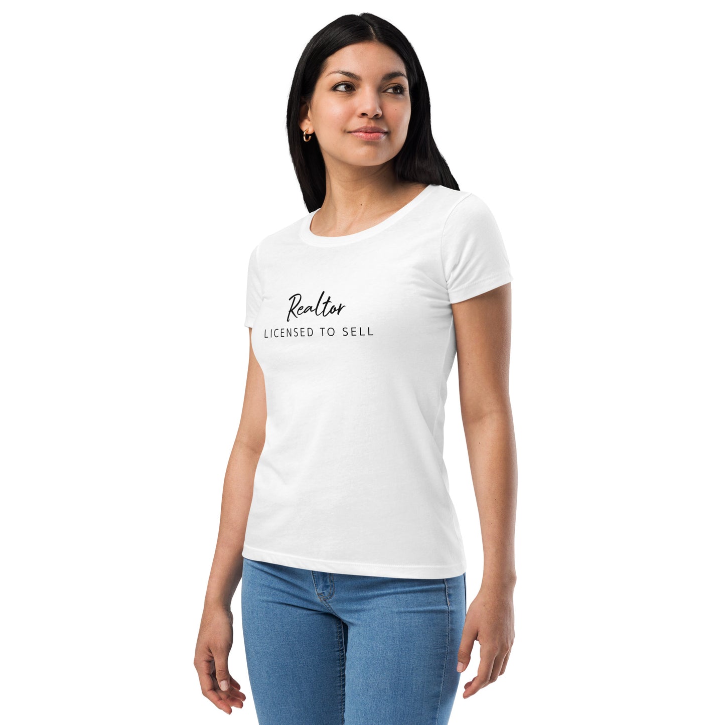 Women’s Realtor fitted t-shirt