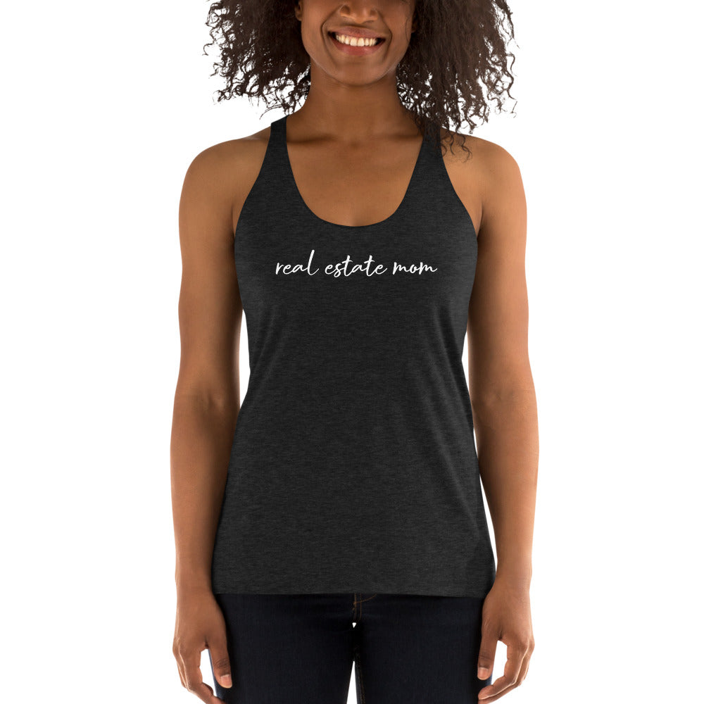 Real Estate Mom Women's Racerback Tank