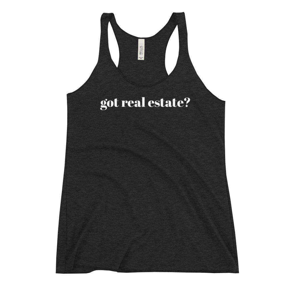 Got Real Estate Women's Racerback Tank
