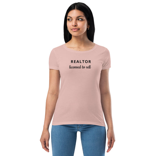 Women’s Realtor fitted t-shirt